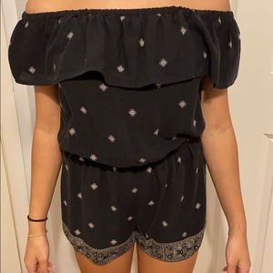 black romper